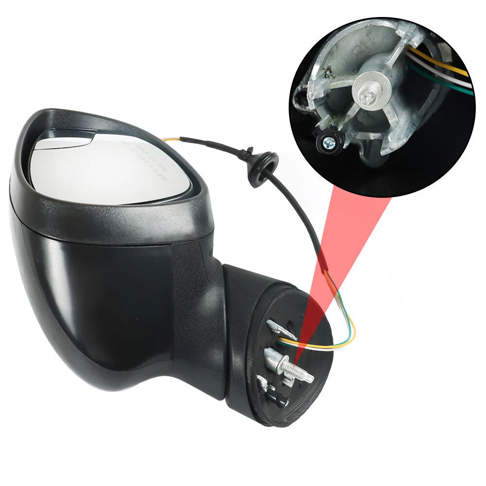 Passenger Side Reversing Mirror for Ford Fiesta (2011–2019)