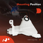 Washer Reservoir with Pump, Cap & Sensor for Subaru Crosstrek (2018-2023)