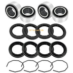 Front Rear Wheel Hub Bearings & Seals Kit for Arctic Cat 250 300 400 500 (1998–2004)
