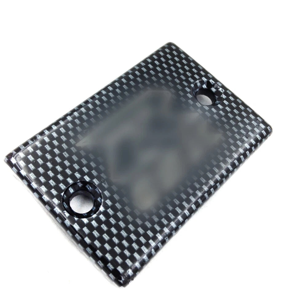 Carbon Fiber Rear Brake Fluid Reservoir Cap for Suzuki GSXR 600 750 (1992–2005)
