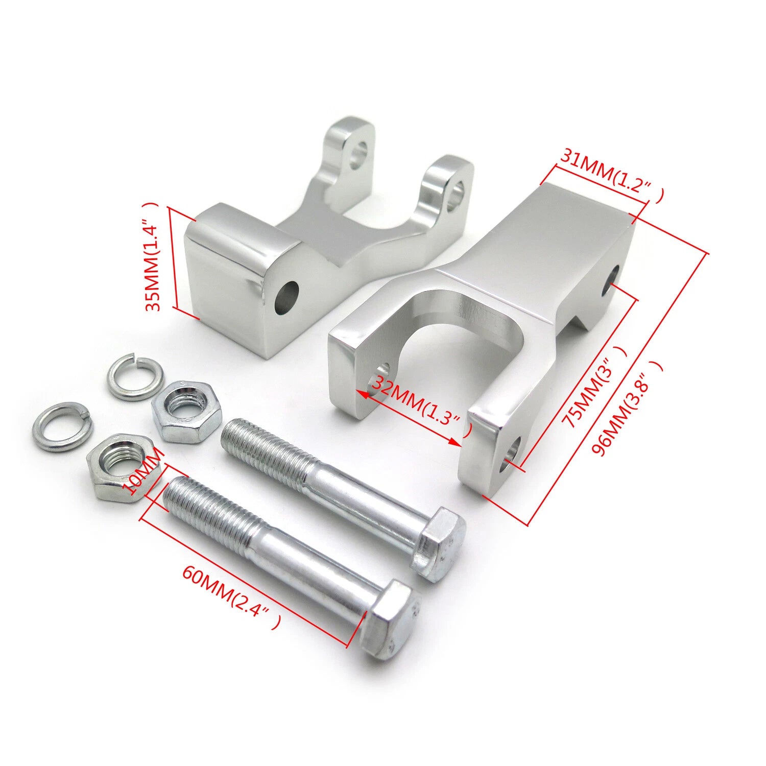 Lowering Kit for Yamaha Warrior 350/660 (2000–2006)