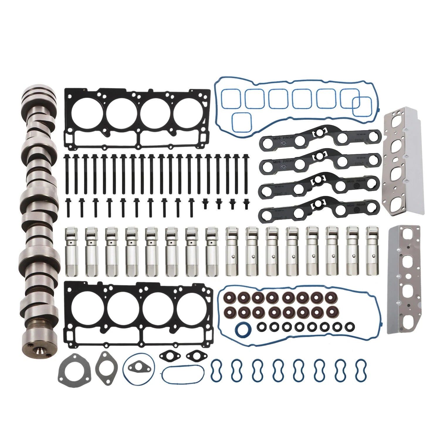 Engine Camshaft MDS Lifters Gaskets Kit for Ram 1500 5.7L V8 (2011–2015)