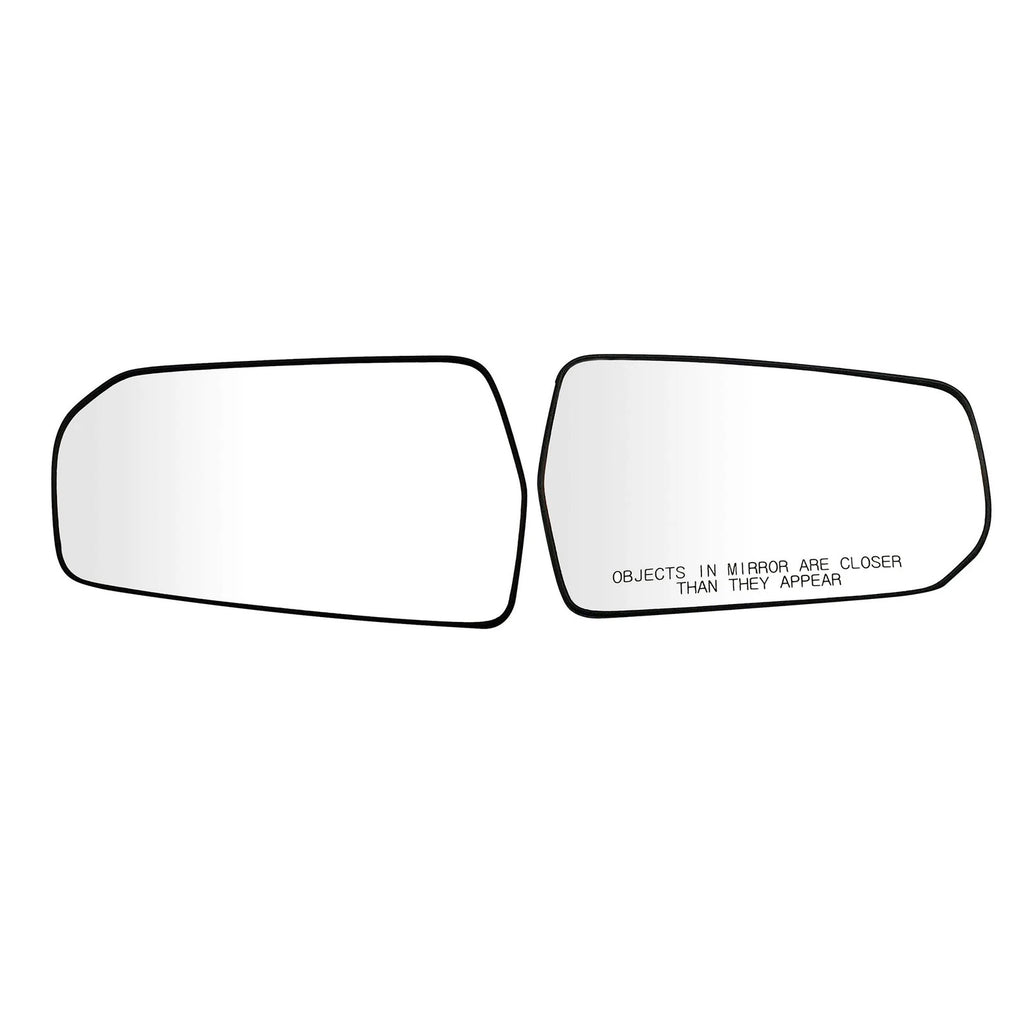 2PC Rear View Heated Mirror Glass for Chevy Malibu (2016–2021) 1.5L