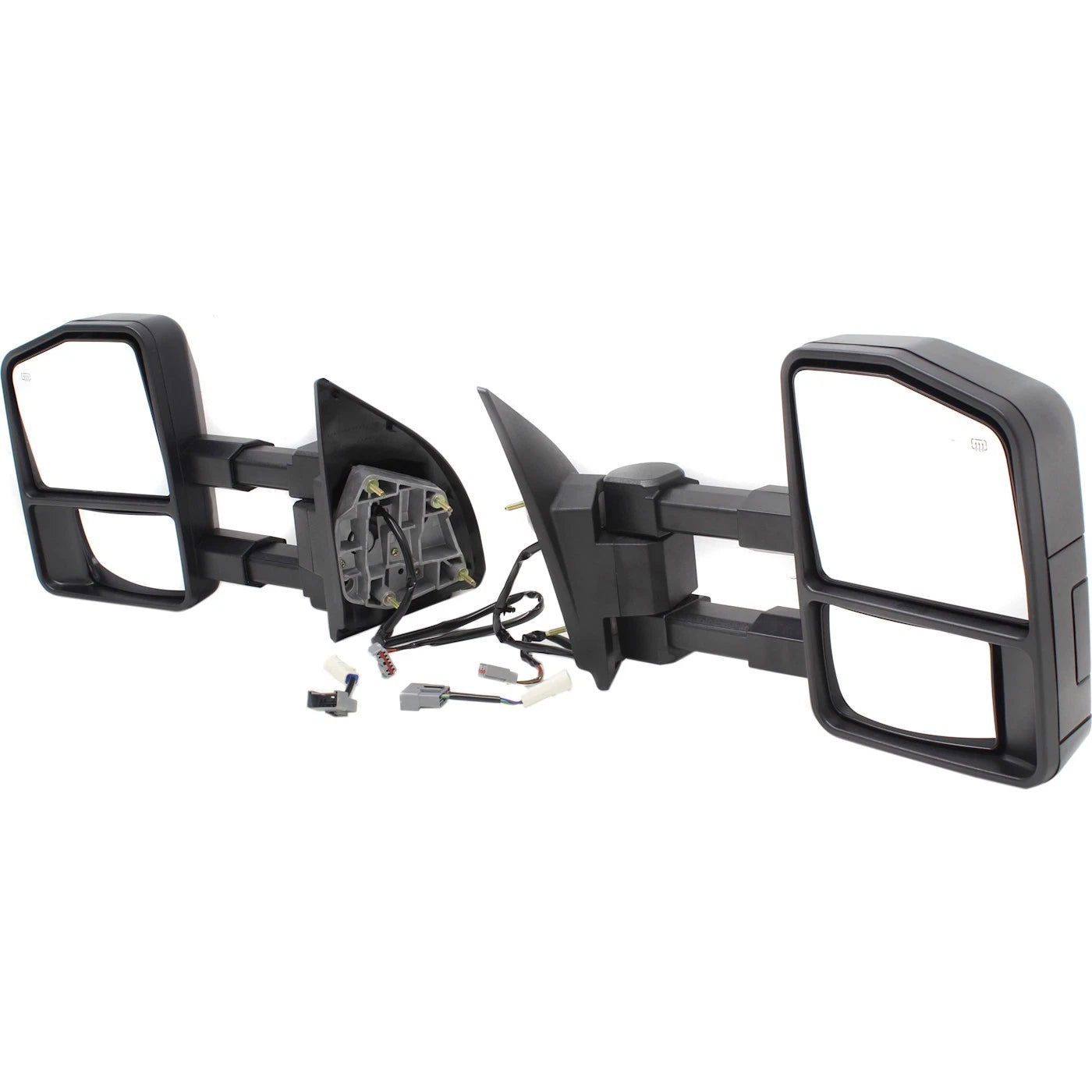 Set of 2 Heated Towing Mirrors for Ford F450 F550