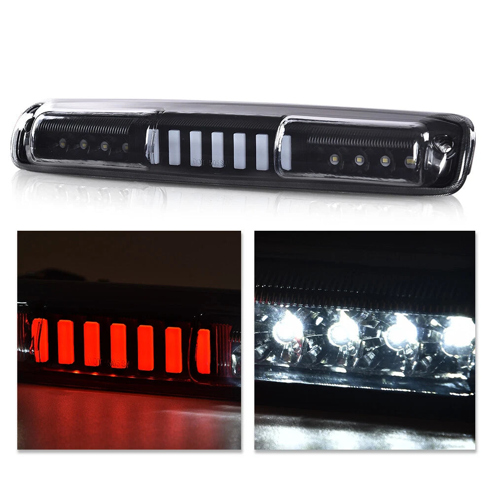 LED 3rd Brake Tail Light for Silverado Sierra (1999–2007) Black