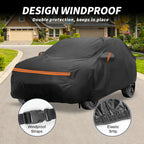 Waterproof PEVA Car Cover for Mercedes-Benz GLC 2015-2023 with Zipper