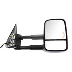 Set of 2 Tow Mirrors for Silverado GMC Sierra (2003–2007) Power Heated LED