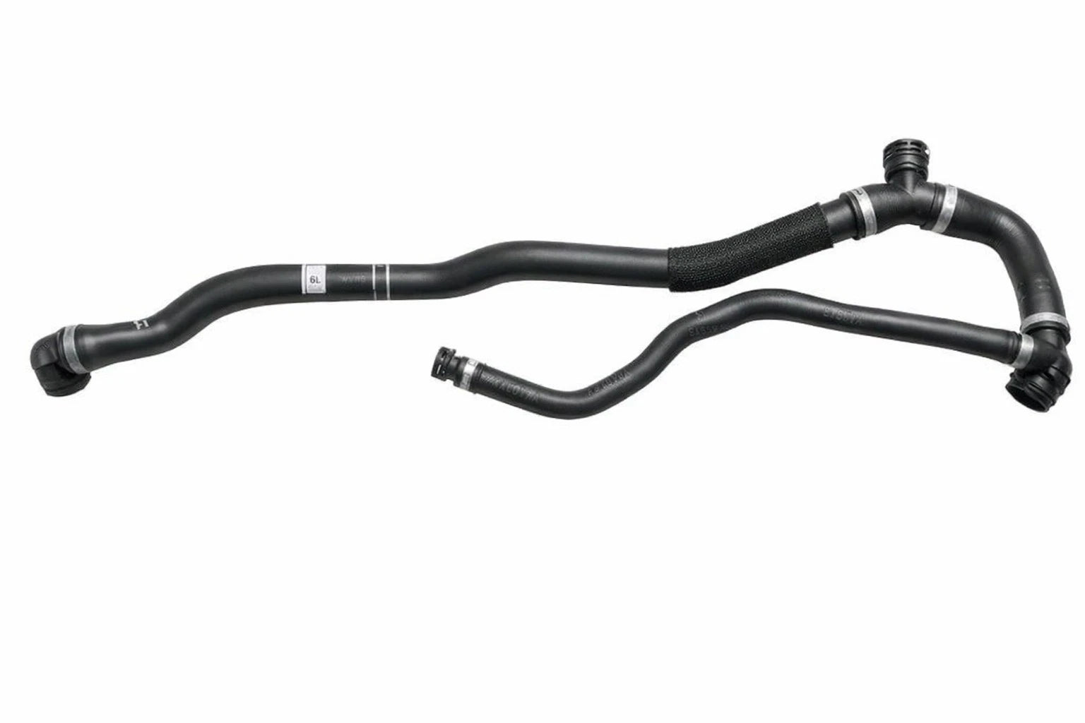 Genuine OEM Upper Radiator Coolant Hose for BMW 330i, 330i xDrive (2017–2020) 17128654831