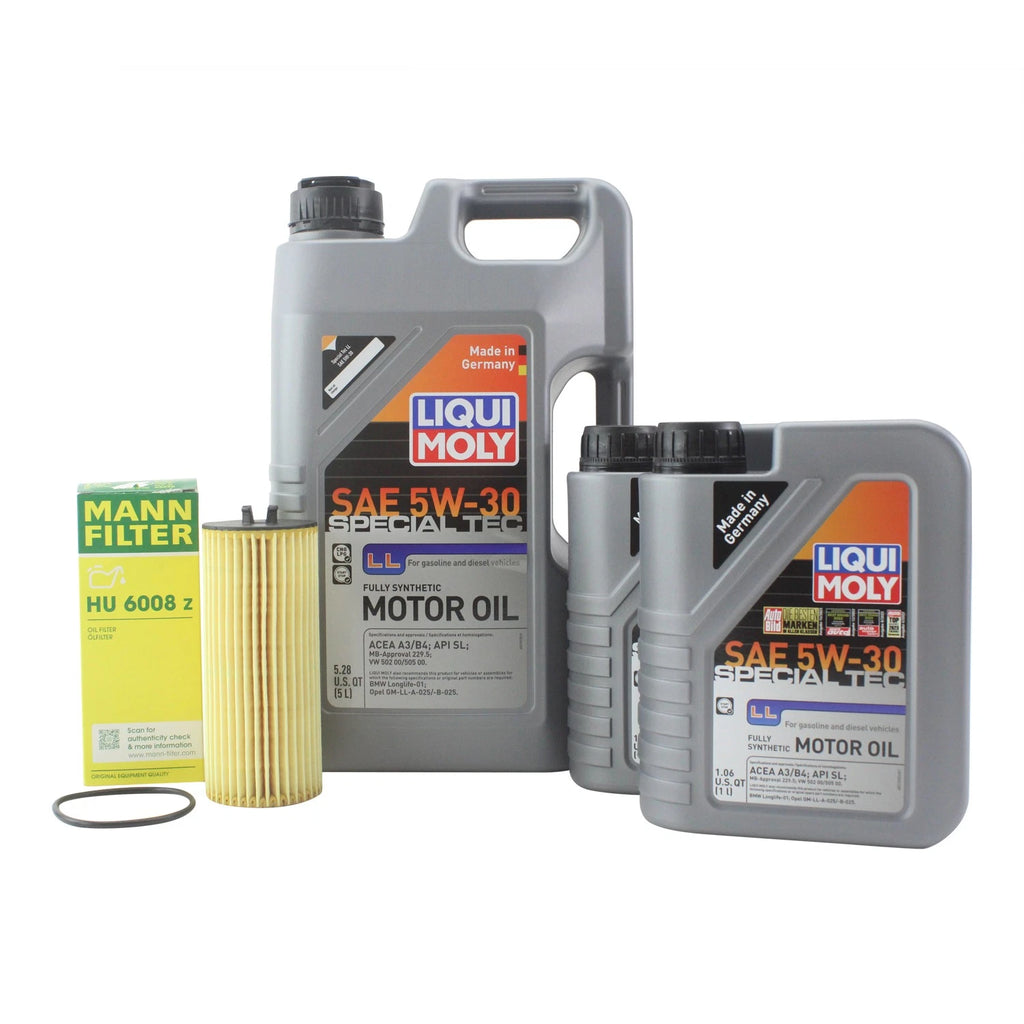Liqui Moly Special Tec LL 5W-30 Oil Change Kit for Mercedes E350 (2010–2016)