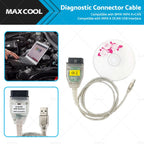 Diagnostic Connector Cable for BMW INPA K+CAN DCAN USB Interface