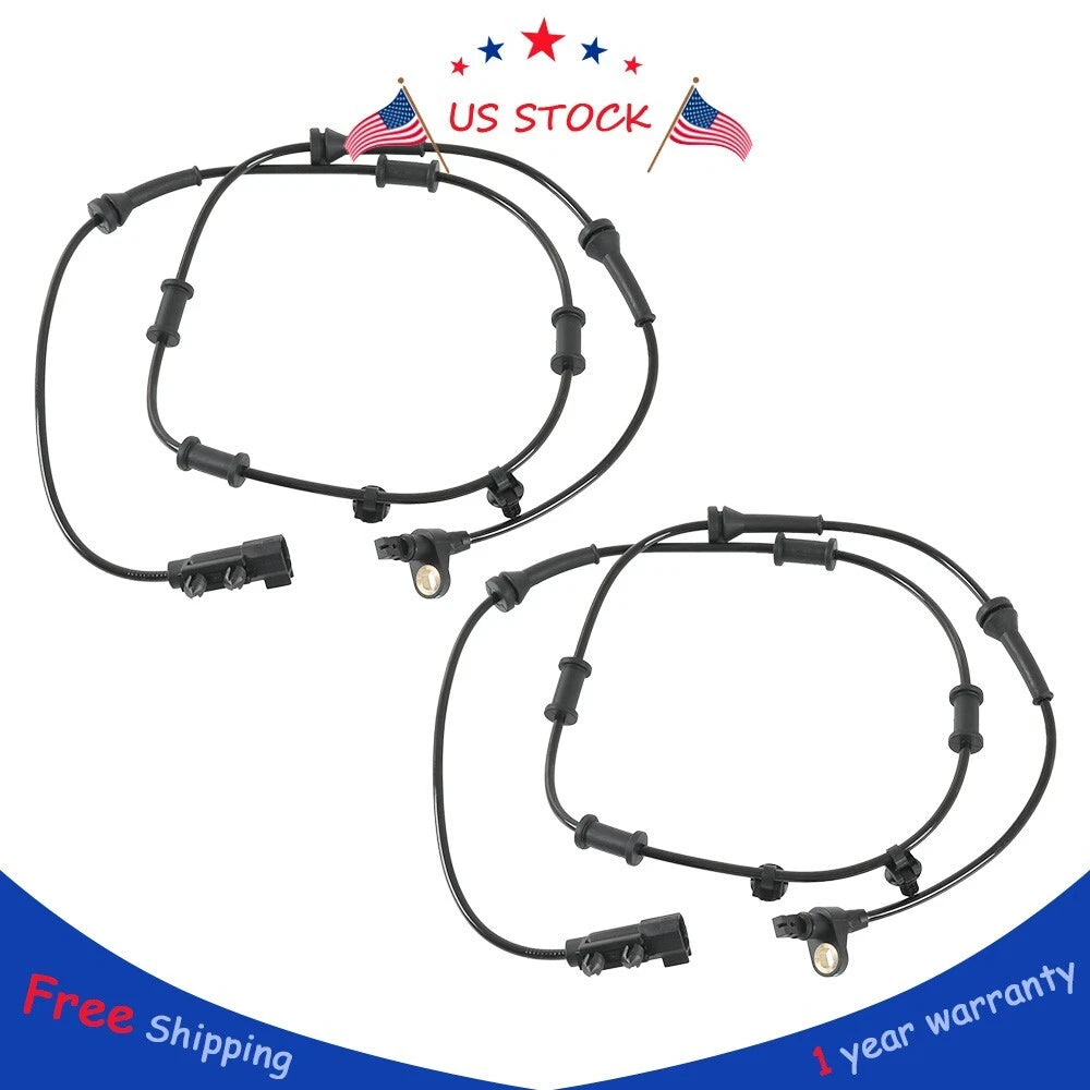 2X ABS Wheel Speed Sensor for Jeep Wrangler (2007–2017)