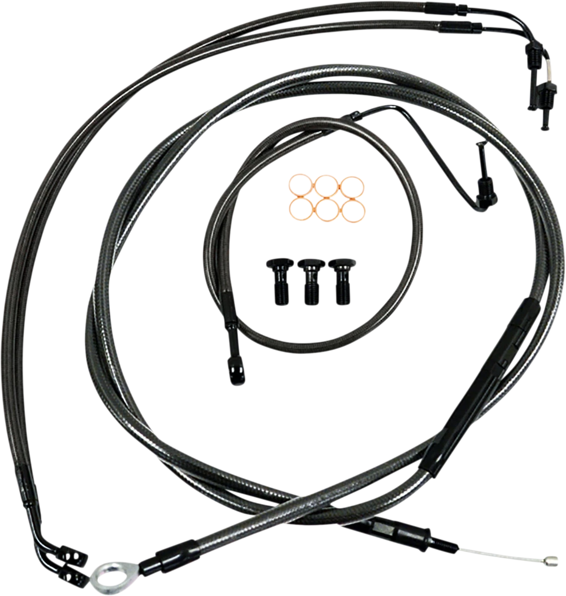 Handlebar Cable/Brake Line Kit for Low Rider S (2018–2020) 18" - 20" Ape Hanger