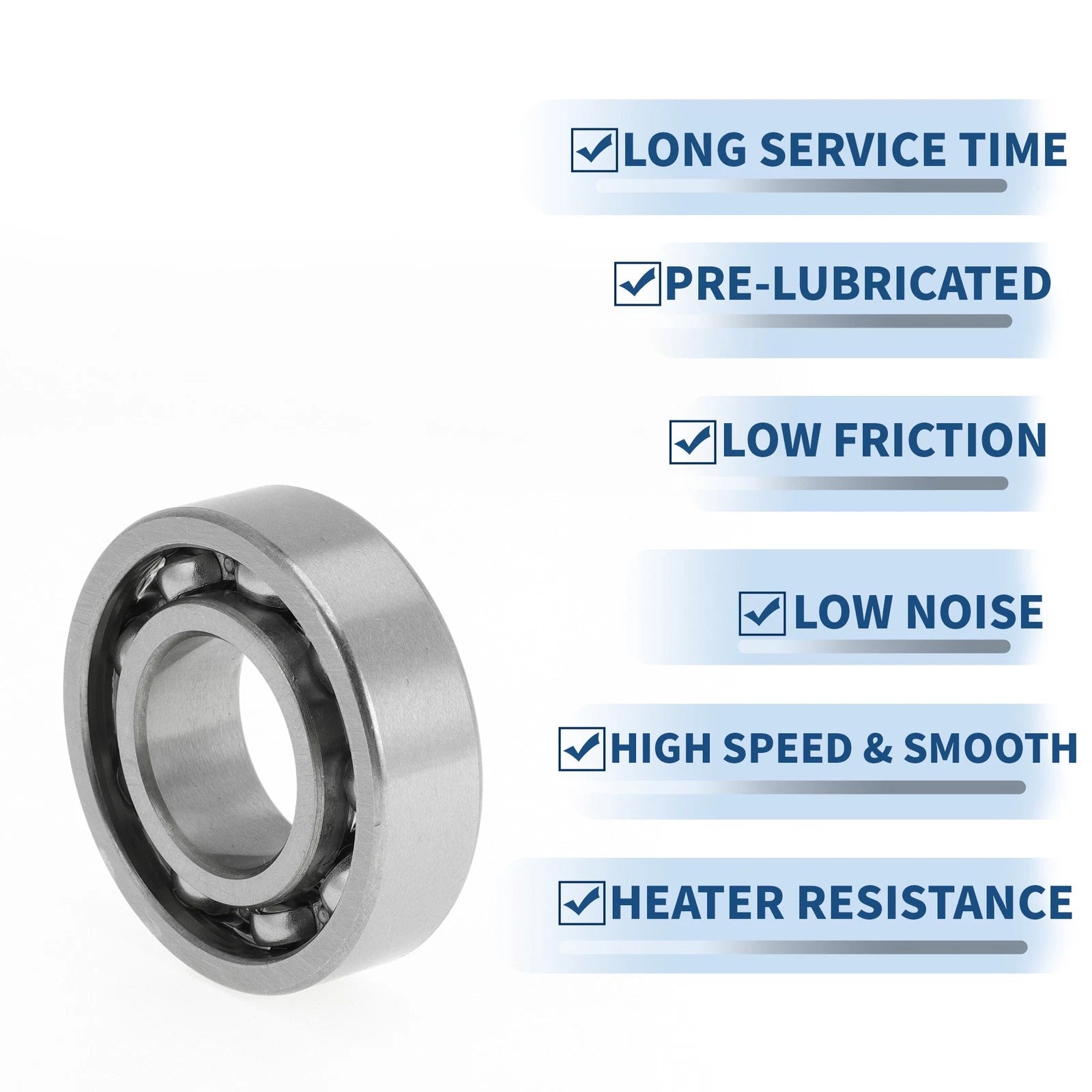 6004 Deep Groove Ball Bearing for Scooter Skateboard Wheel (P0 20x42x12mm)