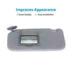 Set of 2 Sun Visors for Hyundai Getz (2002–2012) Grey