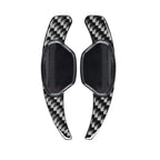 2X Steering Wheel Shift Paddle Extensions Carbon Fiber for Cadillac XTS (2013–2019)