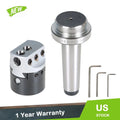 Boring Head and Taper Shank Kit for Universal Lathe Milling Tool