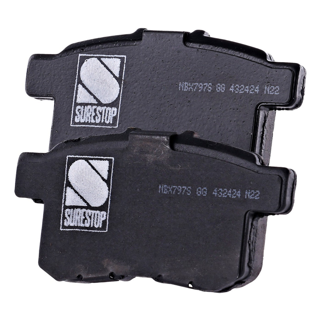 Rear Ceramic Brake Pad Set for Honda Accord, Acura TSX (2008–2010)