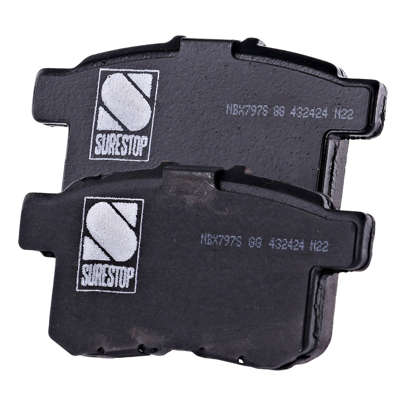 Rear Ceramic Brake Pad Set for Honda Accord, Acura TSX (2008–2010)