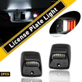 2X White LED License Plate Lights for Toyota Tacoma Tundra (2005–2023)