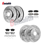 Disc Rotors & Brake Pads Kit for Honda Accord (2008–2017) 11.10" 282mm
