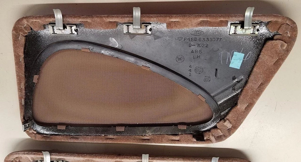 Rear Speaker Cover Set for Ford Thunderbird Cougar (1996–1997) Tan/Saddle