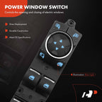 Front Left Power Window Switch for Ford Fusion (2014-2020)