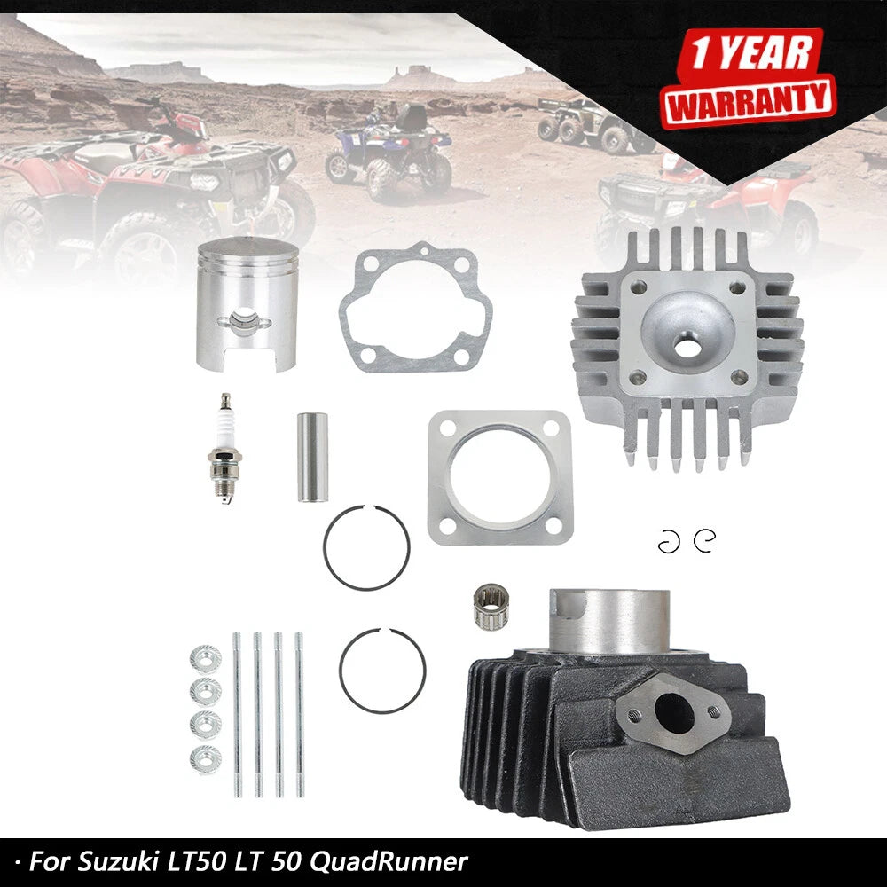 Top End Rebuild Kit for Suzuki LT50 QuadRunner (1984â1989)