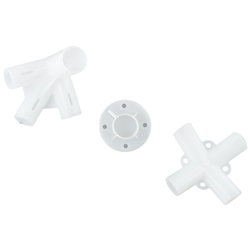 Set of 4 Gazebo Awning Tent Connectors Plastic