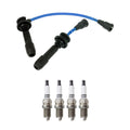 NGK Wire Set & Denso Spark Plugs Kit for Kia Sportage 2.0L L4 (2011–2016)