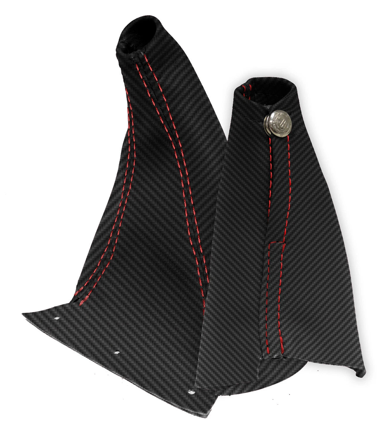 Manual & E Brake Boot Cover Carbon Fiber for Nissan Skyline R33 (1993–1998)