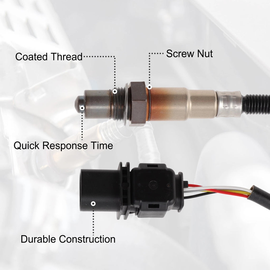 2X Upstream & Downstream Oxygen Sensor for Volkswagen Beetle (2012–2014) 2345102