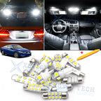 White LED Interior Reverse Lights Package for Honda Accord Sedan (2003–2012)