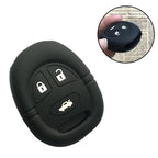 3X Silicone Key Case Cover for Saab 9-5 (1999–2009), 9-3 (1999–2002)