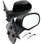 2X Tow Mirrors for GMC Chevy (2007–2013) - Power Heated with Signals & Puddle Light