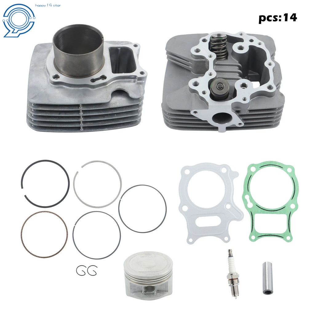 Cylinder Head Piston Kit for Honda Recon 250 TRX250TE/TM (2002–2014)