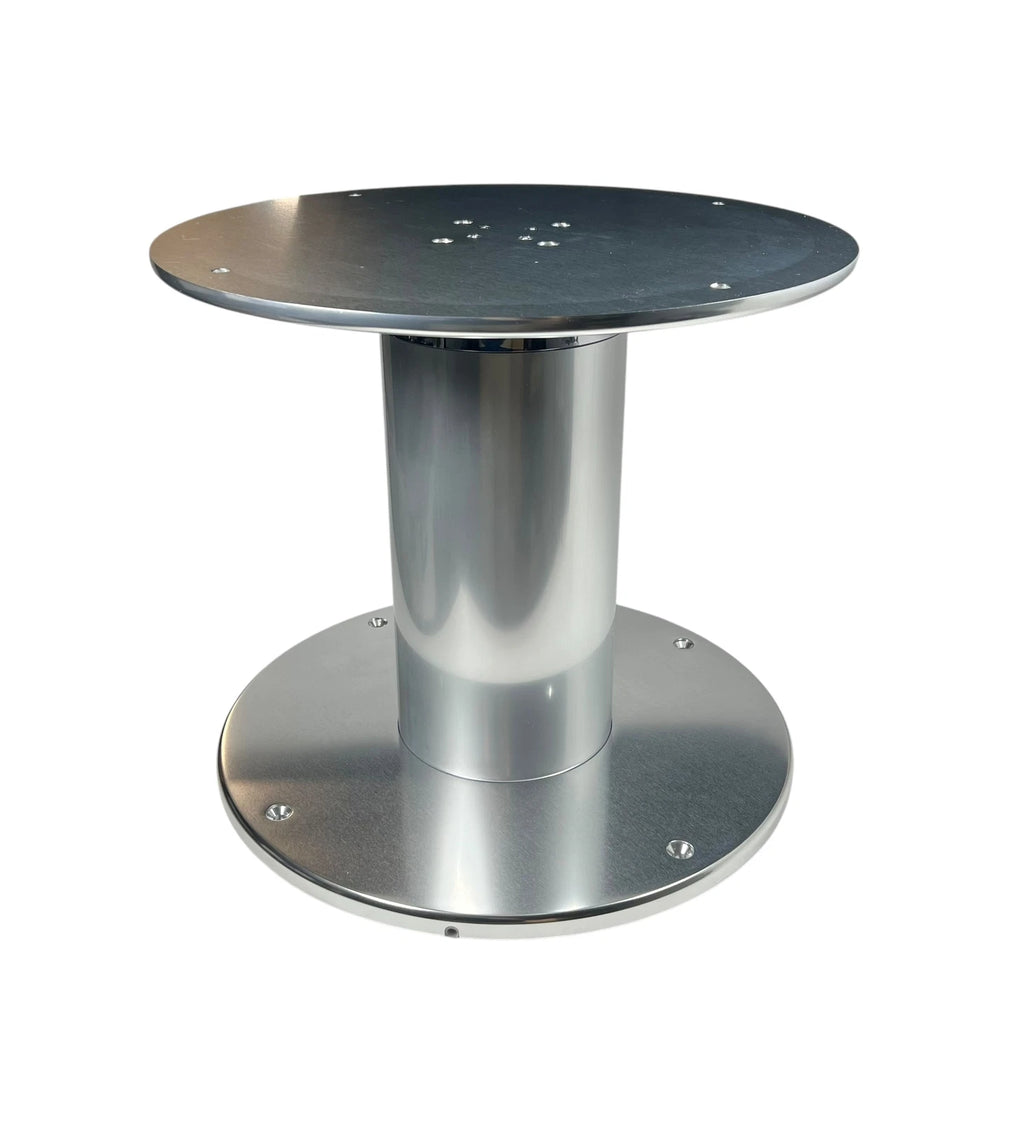 Single Pedestal Heavy Duty Two Stage Anodized Aluminum 12V for Barka 40173