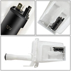 Windshield Washer Fluid Reservoir Tank w/ Cap & Pump for Mitsubishi Lancer (2002–2007)