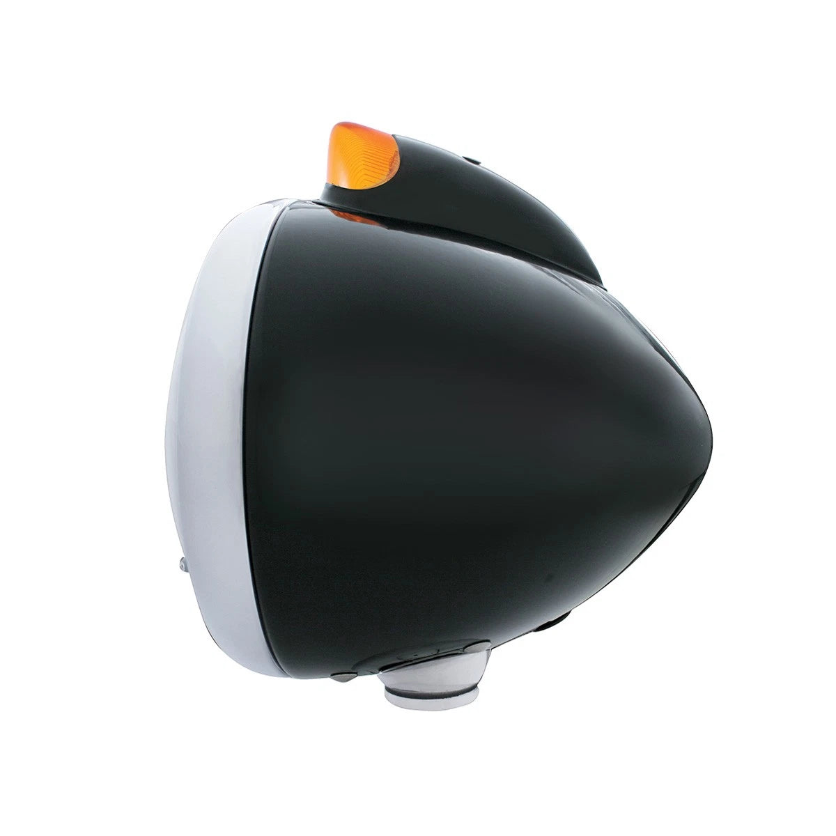 Headlight H4 LED Guide Replacement for Black 682-C Amber Turn Lens (2006–2011)