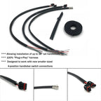 Ape Hanger Handlebar Extension Wiring Harness for Harley Touring (2014–2018)