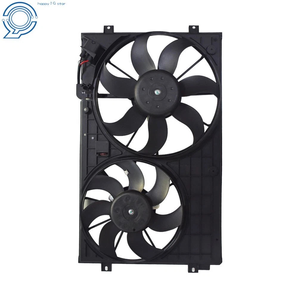 Radiator Cooling Fan Assembly for Volkswagen Golf Jetta Rabbit Beetle (2006–2014)