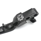 Black Shorty Skull Brake Clutch Levers for Harley XL (1996–2003), Softail (1996–2012), Touring (1996–2007)