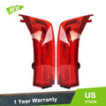 Set of 2 LED Red Lens Tail Lights for Cadillac ATS (2013–2017)