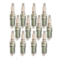 Set of 12 NGK V-Power Spark Plugs Nickel V-Cut for Aston Martin DB7 (2002–2003)