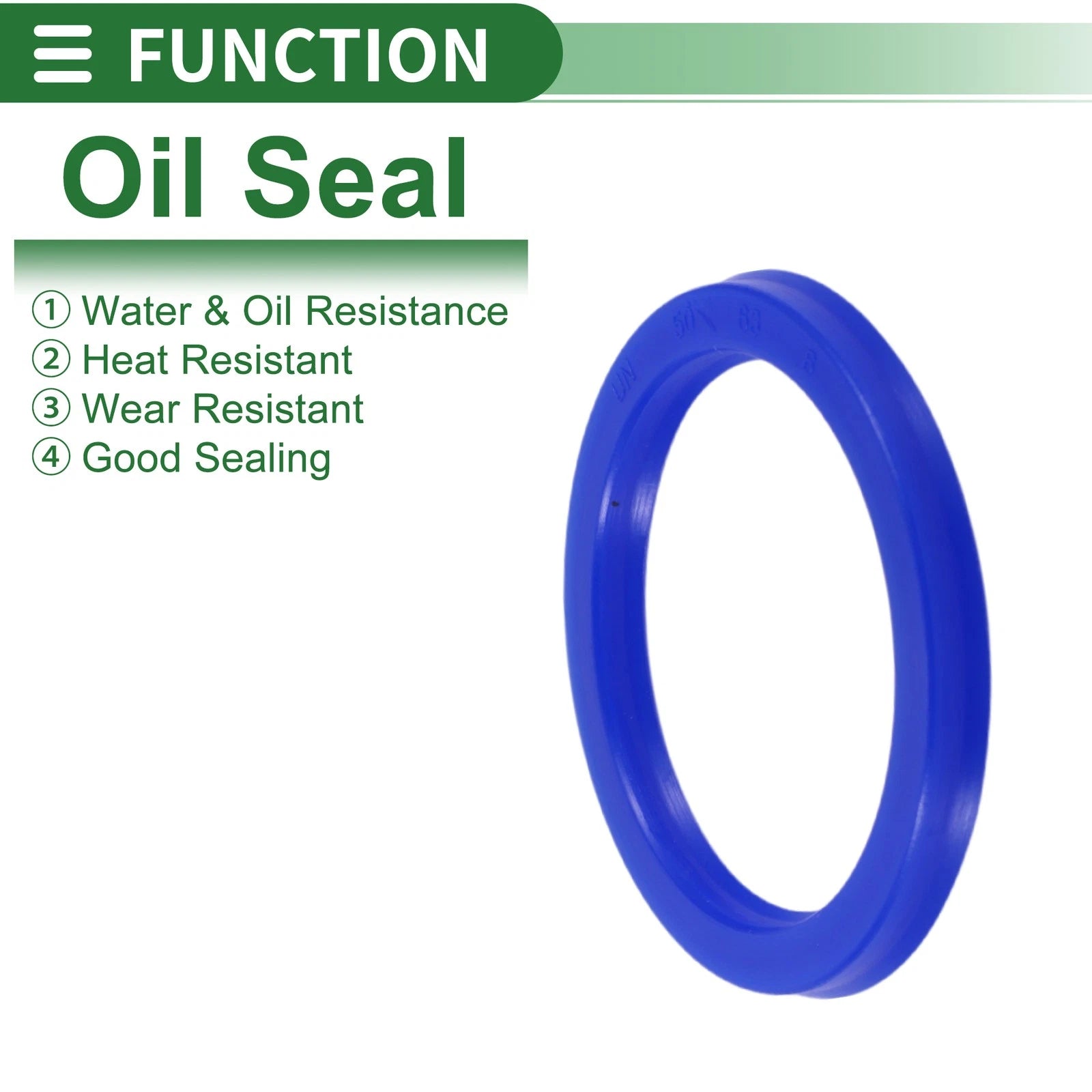 Set of 5 Oil Seal Rotary Shaft Seal 50x63x6mm High Pressure for Various Models