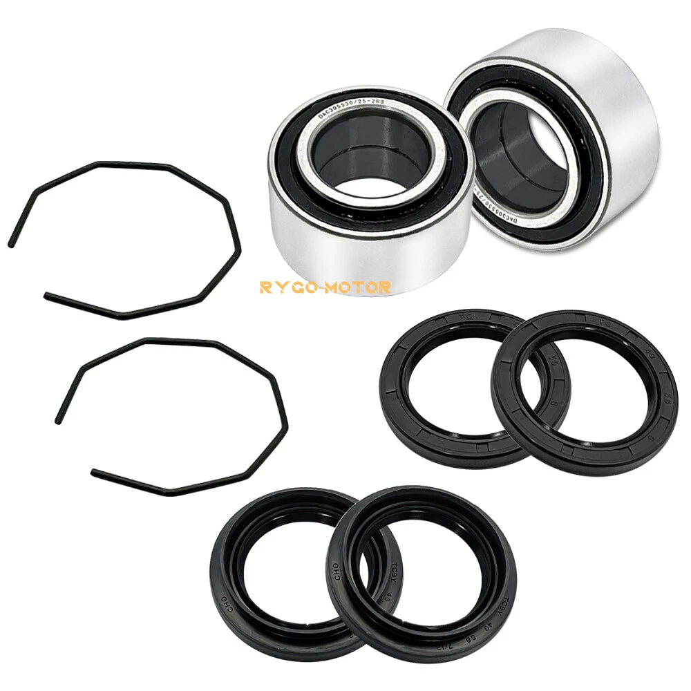 Front Wheel Hub Bearings Seal Kit for Arctic Cat ATV 375 400 500 600 (2000–2023)