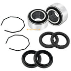 Front Wheel Hub Bearings Seal Kit for Arctic Cat ATV 375 400 500 600 (2000–2023)