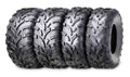 Set of 4 ATV UTV Tires 25x10-12 25x11-12 6PR 10244/10253