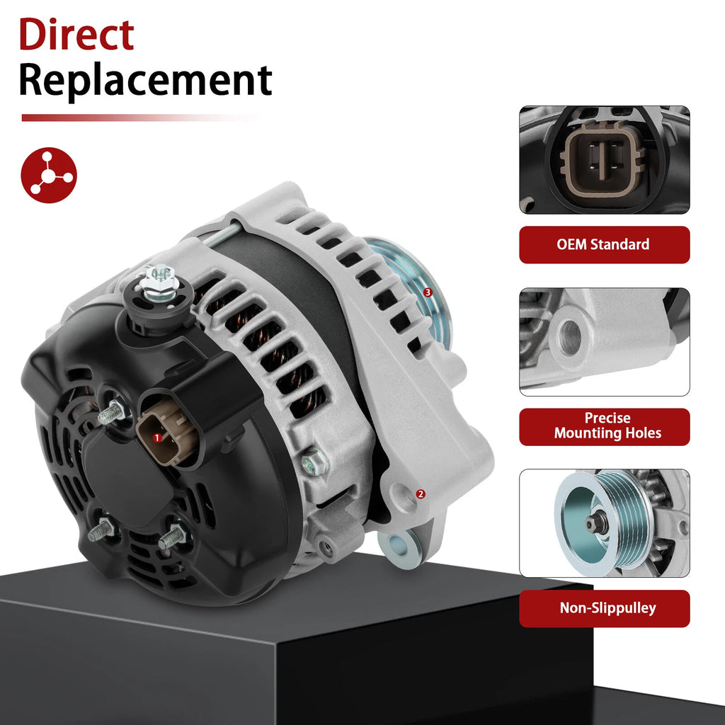 Alternator for Toyota Tundra, Land Cruiser (2003-2007)
