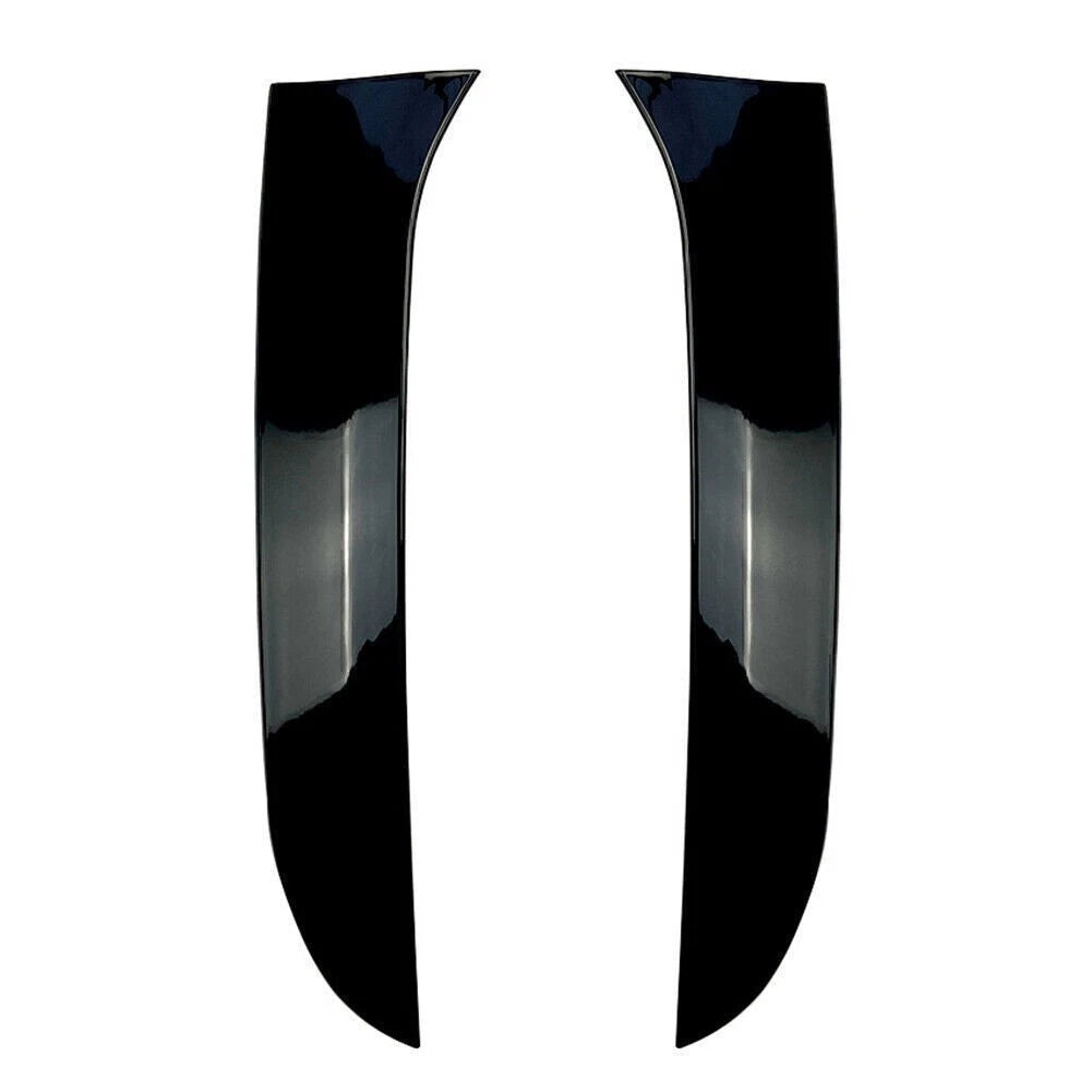 Rear Window Side Canard Spoiler Splitter Trim for VW Golf 6 MK6 (2009–2013)