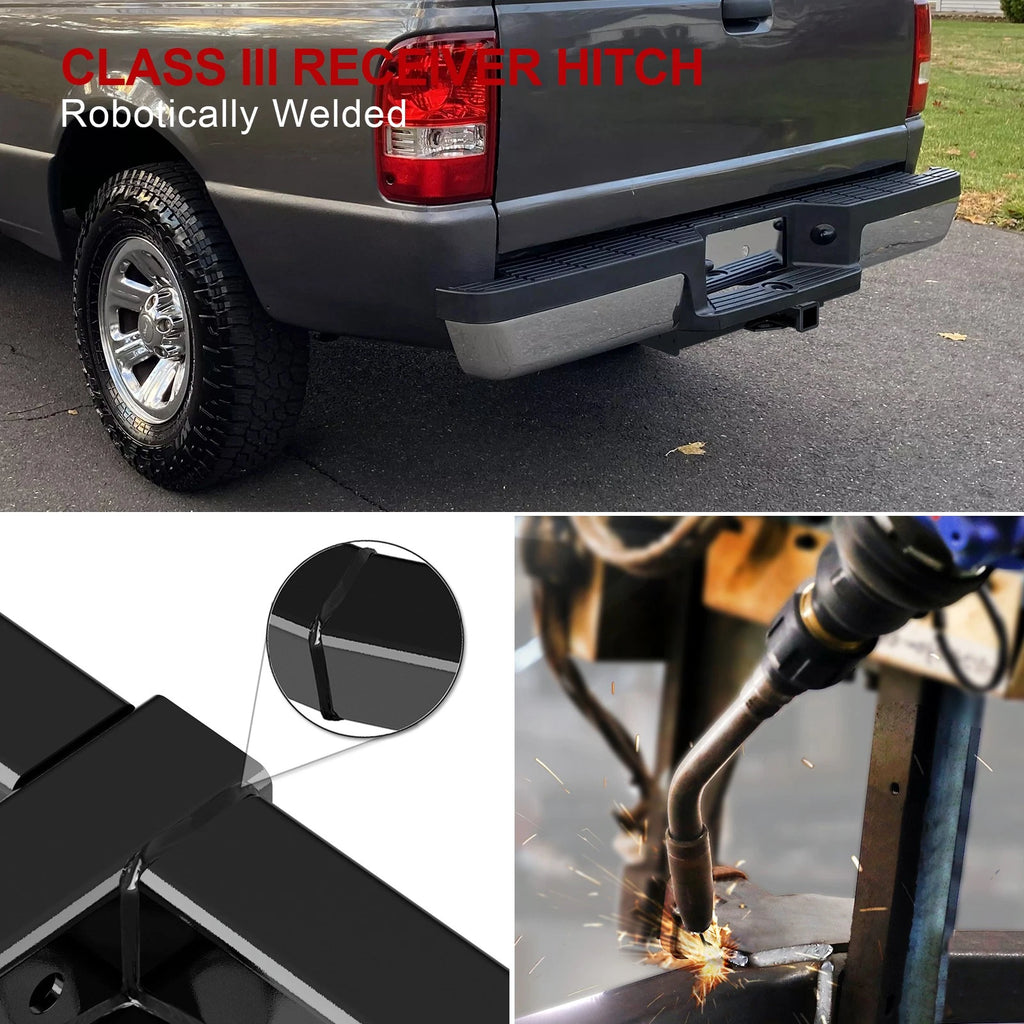 2 Inch Trailer Hitch Receiver for Ford Ranger (1983-2011)